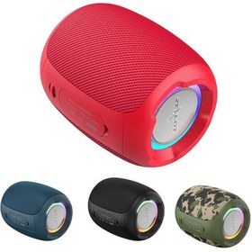 Resim Samdoo Zealot S53 Ipx6 Su Geçirmez Bluetooth Hoparlör, 10w Güçlü Subwoofer, 4400mah Pil, 10-12 Saat Çalma Süresi Kırmızı 