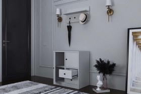 Resim BERA PORTMANTO, 2 KAPAKLI 2 ÇEKMECELİ, PRT-1065-Ç 