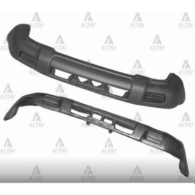 Resim Tampon Pıckup Ön Alt Parça 97-02 D-22 Siyah Karlık 