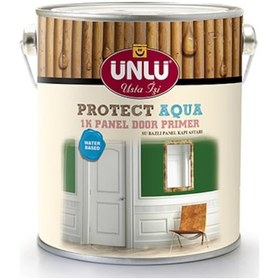 Resim Ünlü Protect Aqua Su Bazlı 1K Panel Kapı Astarı Beyaz 0,9L 