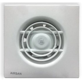 Resim Airsan 120lik Sessiz Dekoratif, Plastik Banyo Fanı / Aspiratörü 160 M³ 
