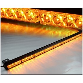 Resim Kepçe Traktör Çakar Led Sarı + Sarı 5 Fonksiyonlu 32 Ledli 90Cm 