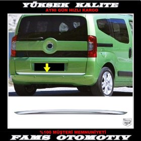 Resim Citroen Nemo Krom Bagaj Alt Çıtası 2008 Üzeri P. Çelik 