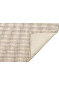 Resim Eko Halı Brooklyn Brk01 Krem Gri Kaymaz Kilim 80X150 Cm 