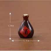 Resim 42 Adet Mikro Peyzaj Süsleri Yaz Ortası Şarap Kadehleri 