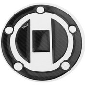 Resim Zcjb Magideal Motosiklet Yakıt Deposu Kapağı Sticker 5d Karbon Fiber Suzuki Serisi İçin 