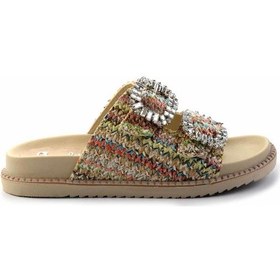 Resim Bej Multi Kadın Terlik K04678200128 Bej 