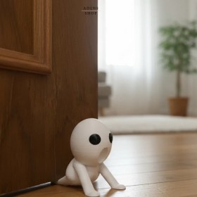 Resim Kapıya Sıkışan Masum Adam Kapı Stoperi / Kapı Tutucu 