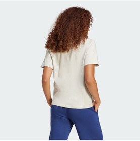 Resim Adidas Jı6079 W Sl Sj T Kadın T-shirt Krem 