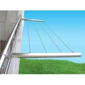 Resim Made Ip Hediye Li Alüminyum Balkon Çamaşırlık Kurutmalık Balkon Çamaşır Askısı 