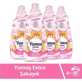 Resim Yumoş Extra Şakayık Çamaşır Yumuşatıcısı 4 x 1440 ML 