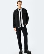 Resim Normal Bel Düz Paça Rahat Kesim Straight Fit Jean Pantolon - Mark Jean 