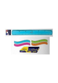 Resim Kırılmaz Cetvel 30 Cm - Rubenıs Esnek Slikonlu Cetvel 