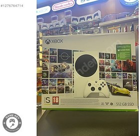 Resim XBOX SERİES S SIFIR 24 AY RESMİ MİCROSOFT GARANTİLİ **GAME KEY 