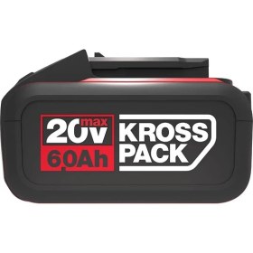 Resim Kress KAB24 20VOLT 6.0AH Li-Ion Kross Pack Profesyonel Yedek Akü 