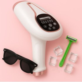 Resim newnet Ipl Buz Lazer Epilasyon 999.999 Atım Otomatik/manuel Dokunmatik Ekran Ağrısız Vücut Yüz Cihazı 