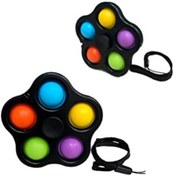 Resim Pop İt Stres Çarkı. Duyusal Stres Çarkı. Renkli Pop İt Stres Çark 