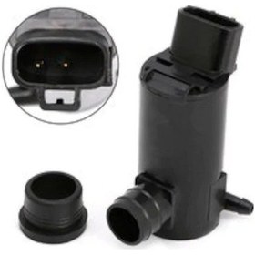Resim Toyota Corolla Uyumlu 93-98 Hyundai Tek Çıkış Cam Su Motoru 