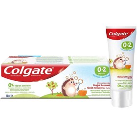 Resim Colgate 0-2 Yaş Doğal Meyve Tadında Florürsüz Çocuk Diş Macunu 40 ml 2 ADET 