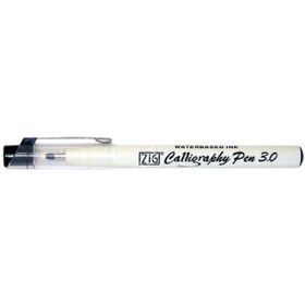 Resim Zig Calligraphy Pen Kaligrafi Kalemi 3.0 MM Düz Siyah 