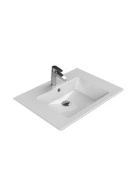 Resim Turkuaz Seramik Ibiza Etajerli Lavabo 71 x 51 CM 