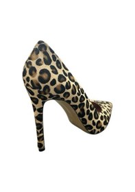 Resim Kemal Tanca 871 9261 Kadın Topuklu Stiletto Leopar 