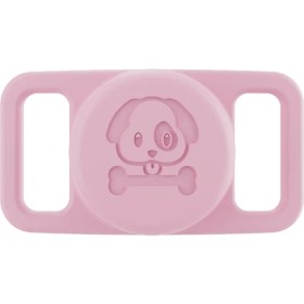 Resim Skyeyyt Apple Airtag Pet Silikon Bulucu Kaybı Önleme Izleyici Su Geçirmez Koruyucu Kılıf, Pembe (Yurt Dışından) 