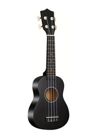 Resim Hawaii Soprano Ukulele Siyah 