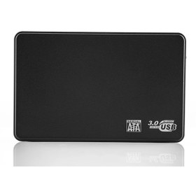 Resim 2.5'' inç Sata Plastik Hdd Kutusu Harddisk Kutu Usb 3.0 DD-111 Siyah 