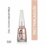 Resim Flormar Pearly Yoğun Pigmentli ve Sedef Yansımalı Oje PL450 Salmon Dust 