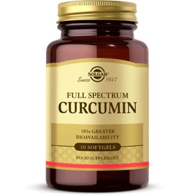 Resim SOLGAR Curcumin (Full Spectrum) 30 Kapsül 