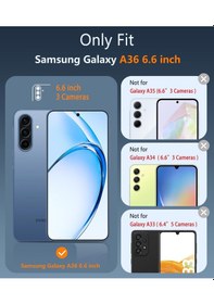 Resim Samsung Galaxy Uyumlu A36 5g Şeffaf Silikon Kılıf + Cam Ekran Koruyucu 