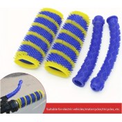 Resim Gateesat Sarı Yumuşak Kaymaz Tutamak Kılıfı Ter Önleyici Bisiklet Motosiklet Aksesuarı 