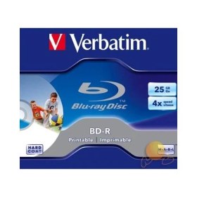 Resim Verbatim 4X 25GB Blue Ray Bd-R Printable 43668 