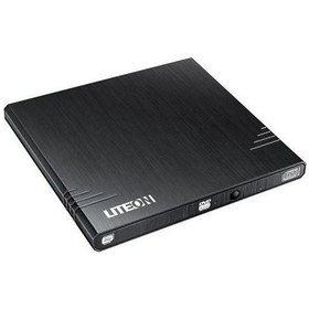 Resim Lite-On DRW-EBAU108-11 8X USB 2.0 Slim Harici Dvd Yazıcı Siyah 
