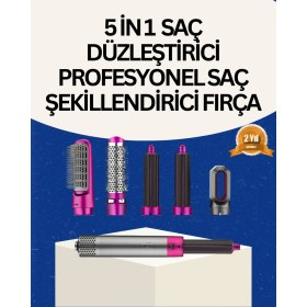 Resim Seyahat Boyu Profesyonel Çok Renkli Saç Şekillendirici Set 