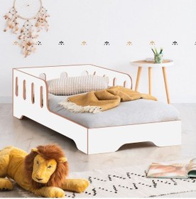 Resim MiniWood Markaawm Mdf Montessori Karyola Bebek Ve Çocuk Yatak 