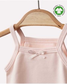 Resim kidstil Ip Askılı Çıtçıtlı 2'li Kız Body %100 Pamuklu&Organik 