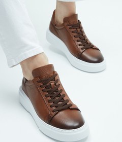 Resim Tamer Tanca Erkek Hakiki Deri Sneakers & Spor Ayakkabı 04 2501 Erk Ayk Y23 