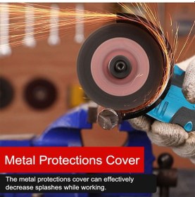 Resim Xindoker 12v Kablosuz Taşınabilir Avuç Taşlama Makinesi - Ahşap, Metal, Taş Kesme Ve Parlatma İçin 2 Disk Hediyeli 