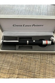 Resim DİBA AVM Yeşil Renk Lazer Pointer Güçlü Cep Kalem Tip Sunum Ve Outdoor Uyumlu 