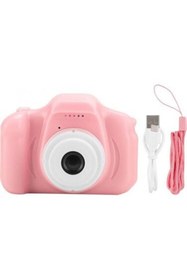 Resim JUNGLEE Dijital Ekranlı Çocuk Kamerası 1080p Hd Oyun Fotograf Video Kamera Hafıza Kartı Girişli 