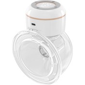 Resim Wezone El Elektroniği Gözetimli 4 Mod 12 Seviye Emme Gücü Gömülü Batarya 180ml Süteçli Beyaz Giyilebilir Elsiz Emziği 1 Adet 