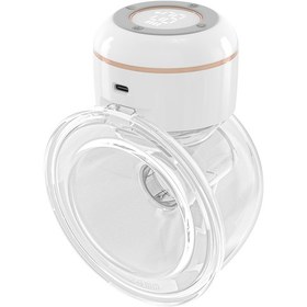 Resim Wezone El Elektroniği Gözetimli 4 Mod 12 Seviye Emme Gücü Gömülü Batarya 180ml Süteçli Beyaz Giyilebilir Elsiz Emziği 1 Adet 