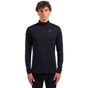 Resim Odlo Merino 200 Bl Top Turtle Neck L/s Half Zip Erkek Siyah İçlik Üst 
