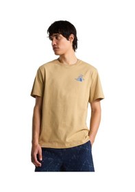 Resim F0a8g9zlk51-r The North Face M Mountaın Celebratıon Regular Short Sle Erkek T-shirt F0a8g9zlk51-r Sütlü Kahverengi 