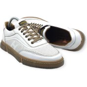 Resim Luis Figo %100 Hakiki Deri Rahat Ortopedik Erkek Günlük Sneaker Spor Ayakkabı Yeni Sezon 39-44 