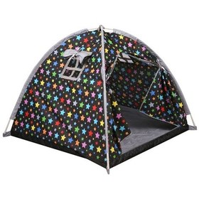 Resim Abbie Renkli Yıldızlar Oyun Çadırı R-Rby YLDZ S.G-Standart Çubuk Seti 