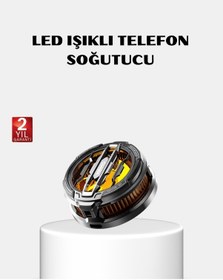 Resim Mobil Oyun Telefon Soğutucusu Yarı İletken Hızlı Soğutmalı Ve Sessiz Fanlı 