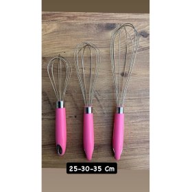 Resim Doğuş Mutfak 3 Lü 25-30-35 cm Paslanmaz Çelik Metal Çırpma Teli – Yumurta, Kek ve Hamur Karıştırma 